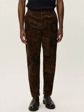 BNWT AW25 LES DEUX KODY AOP CORDUROY PANTS 30